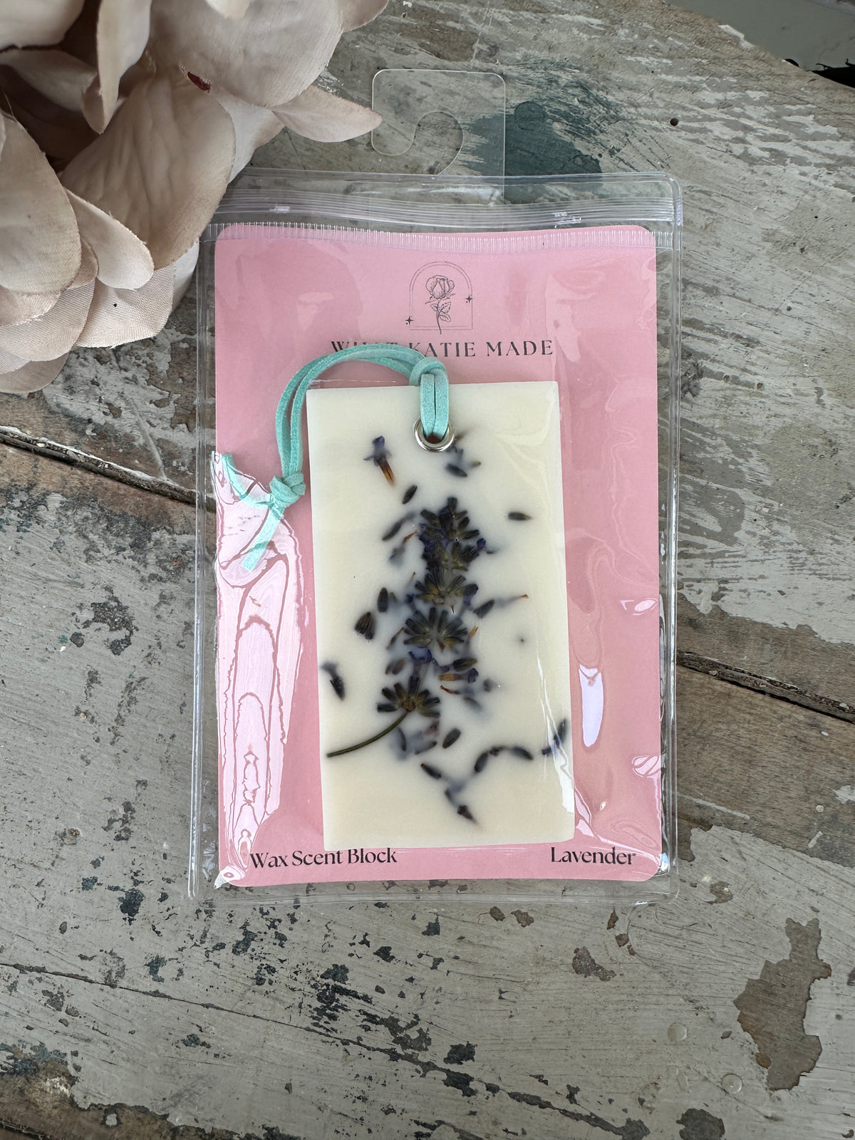 Hanging Wax Scent Block hanging Lavender