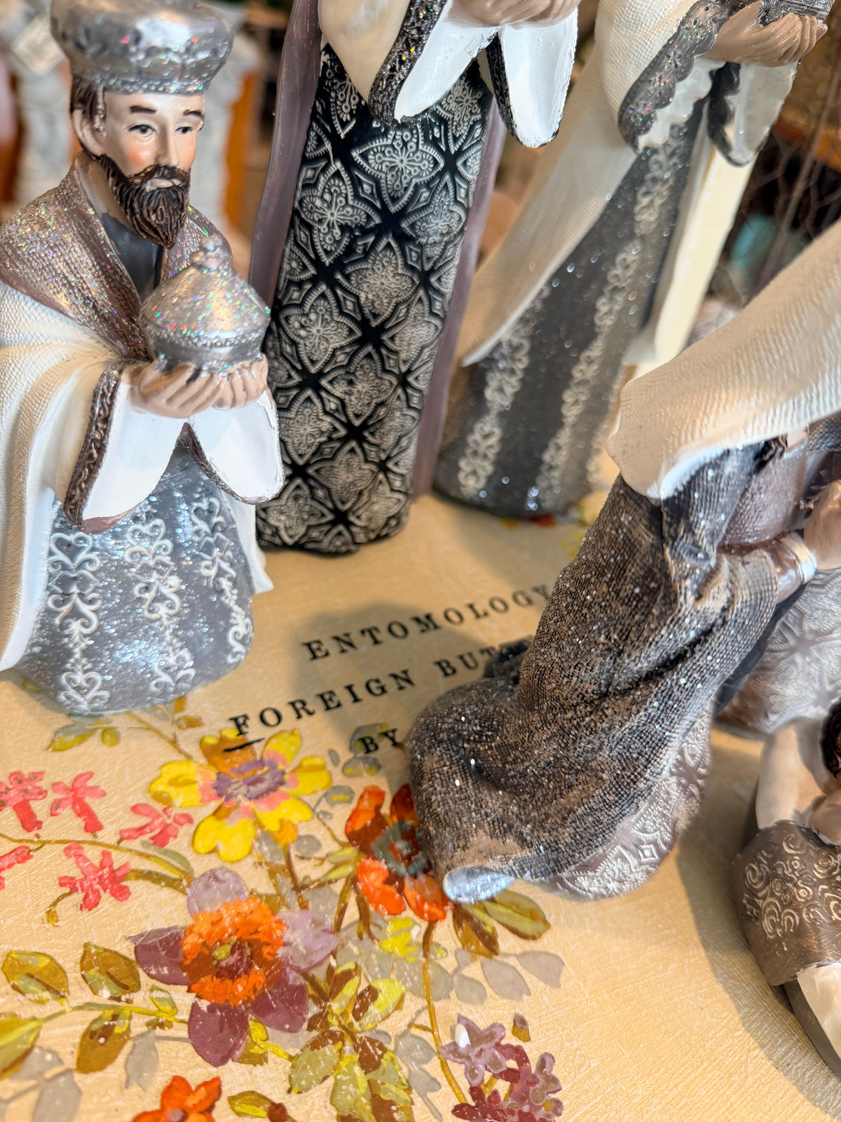 Nativity Set Silvers 6 piece
