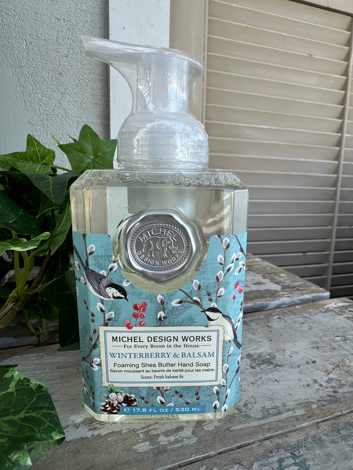 Foaming Soap Winterberry & Balsam michel design works