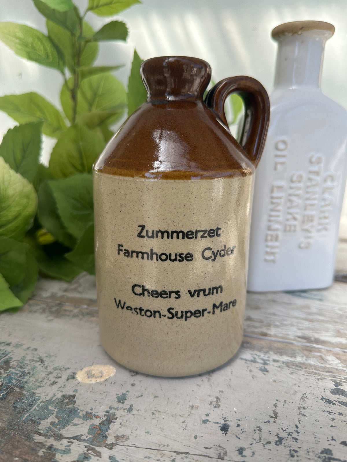 Ceramic Zummerset Cyder Stoneware bottle