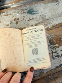 The Book of Common Prayer Vintage small Book black
