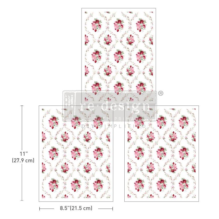 Redesign transfer middy - Blush Bouquet