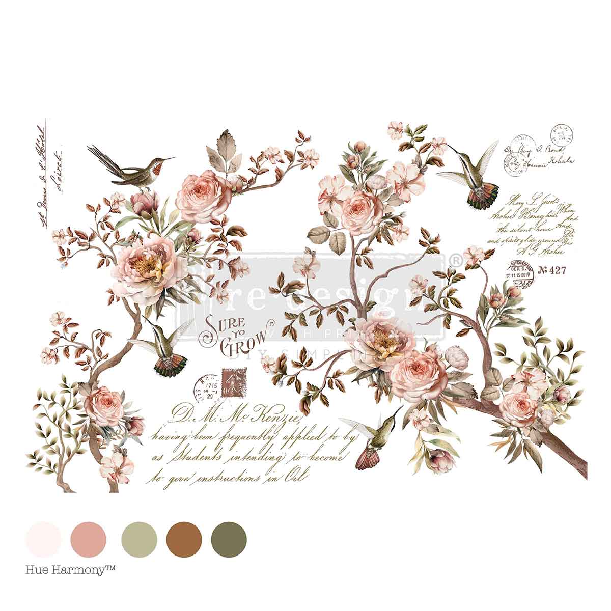 Redesign transfer Large Blossom Tweet