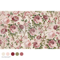 Timeless Blooms Mulberry Tissue Paper for Decoupage KACHA