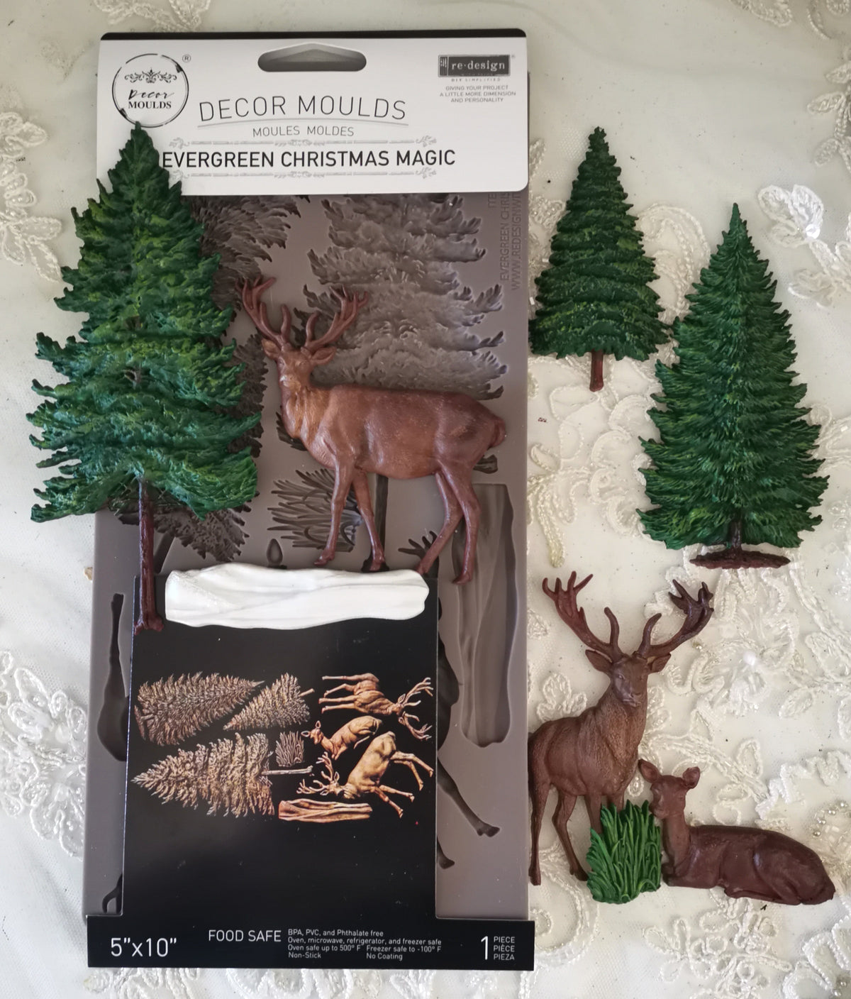 Evergreen Christmas Magic Mould by Redesign with Prima