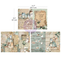 The Home Baker Collection Mulberry Tissue Paper for Decoupage A4 3 sheets