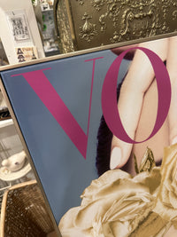 Vogue Canvas Framed