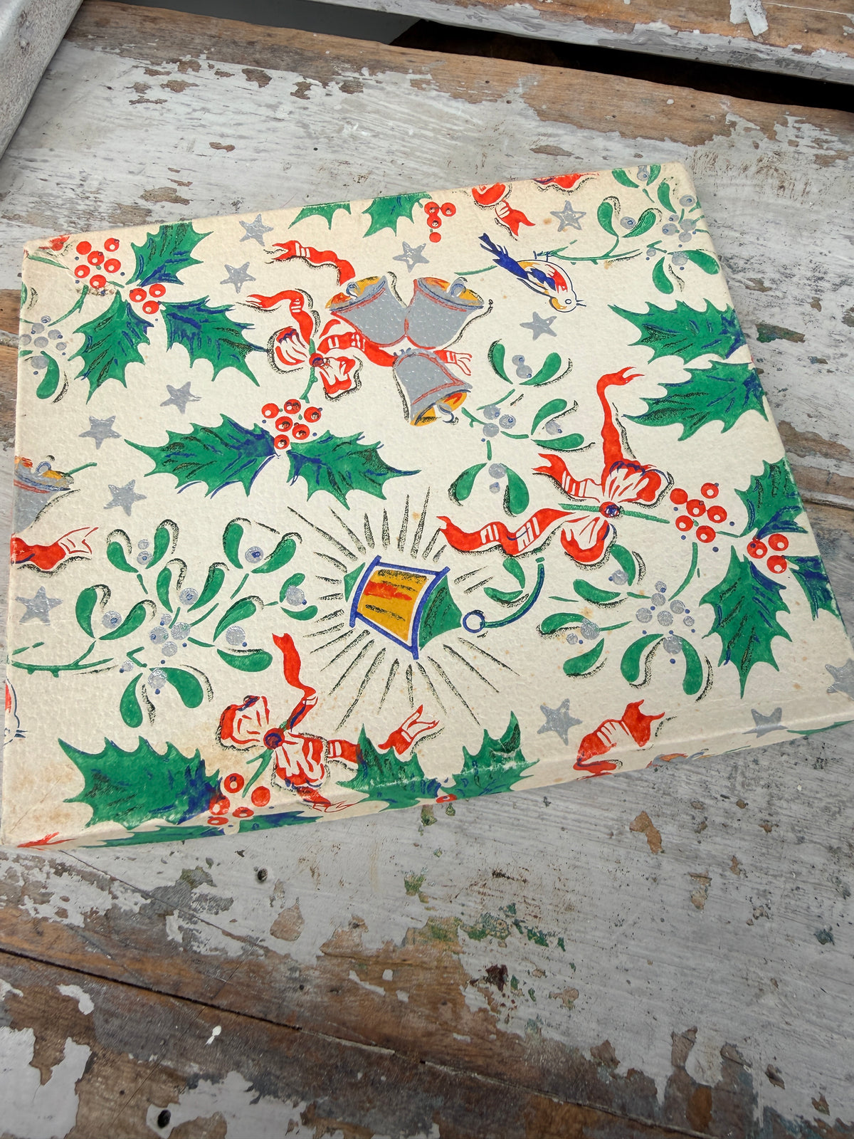 Vintage Christmas Card in box - choose your design