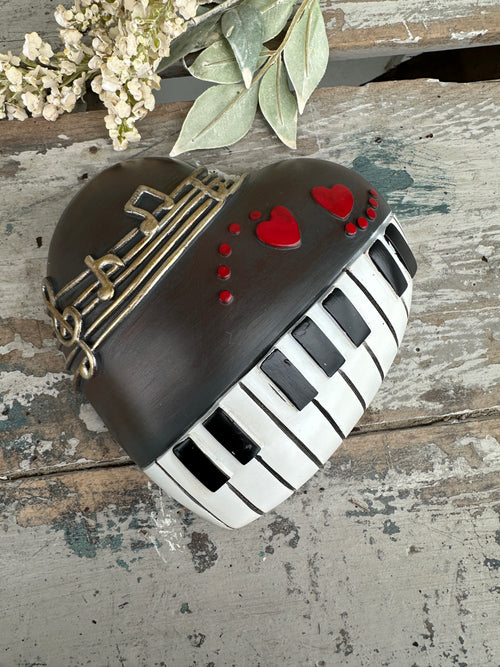 Wall heart Piano Music