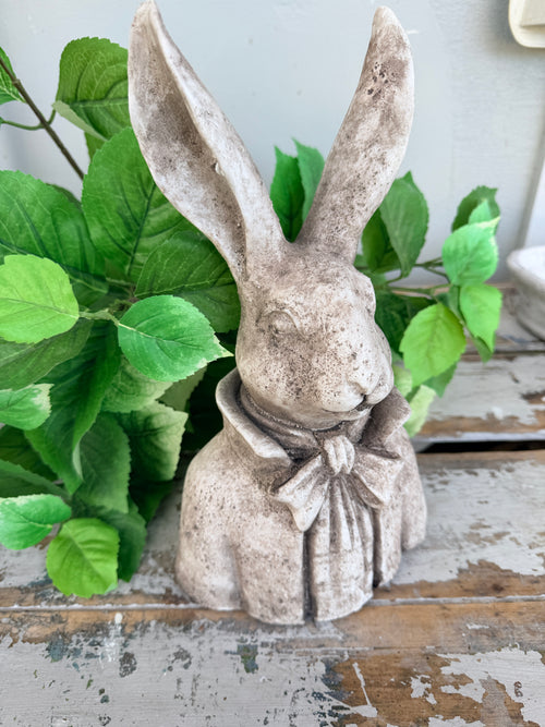 Large Hare Torso concrete look