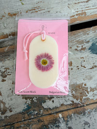 Wax Scent Block hanging Bulgarian Rose