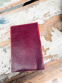 The Vicar of Wakefield Vintage Red book