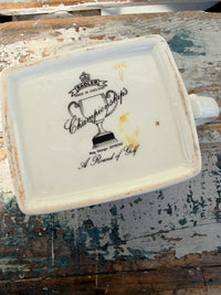A Round of Golf ceramic tea pot & lid