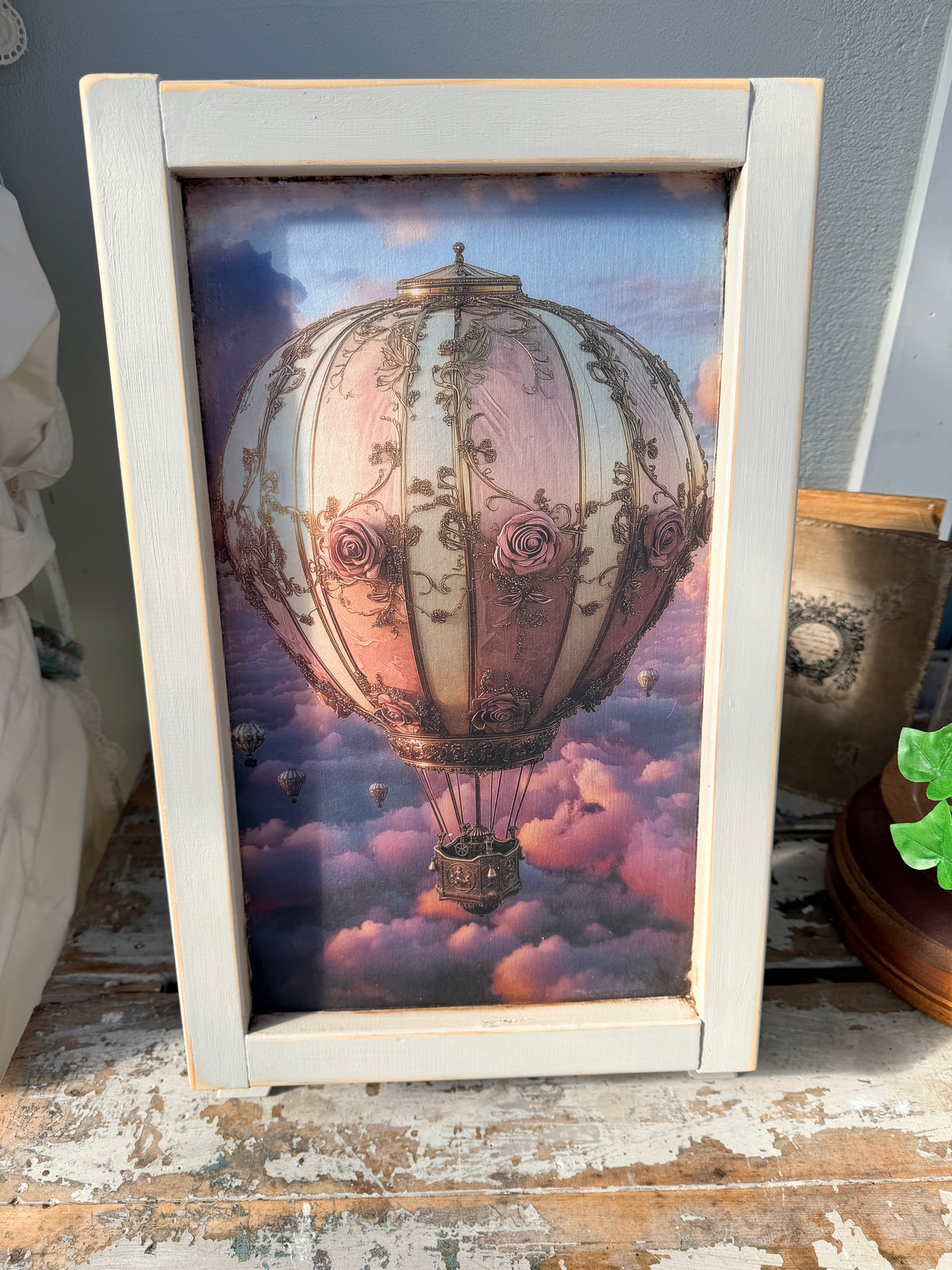Pink Air drifter framed