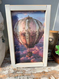 Pink Air drifter framed