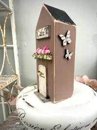 Handmade Houses pink series Cafe