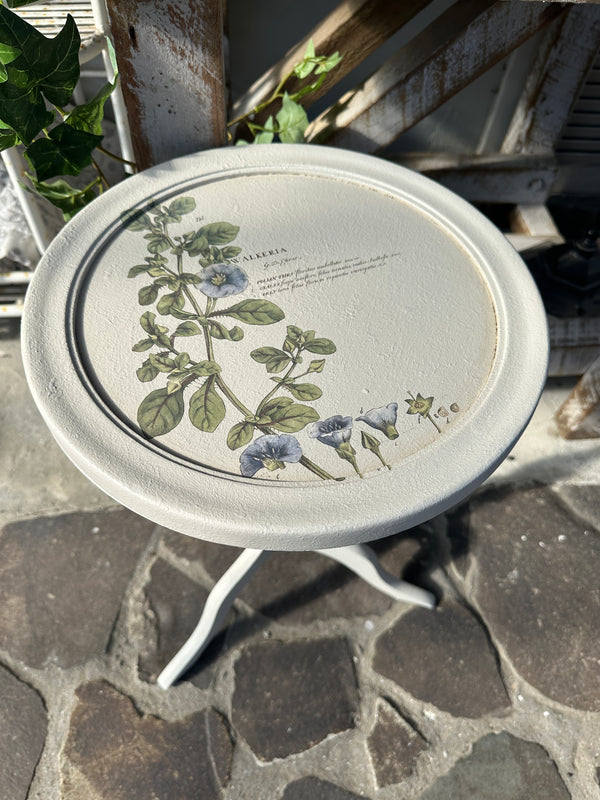Botanical round side table