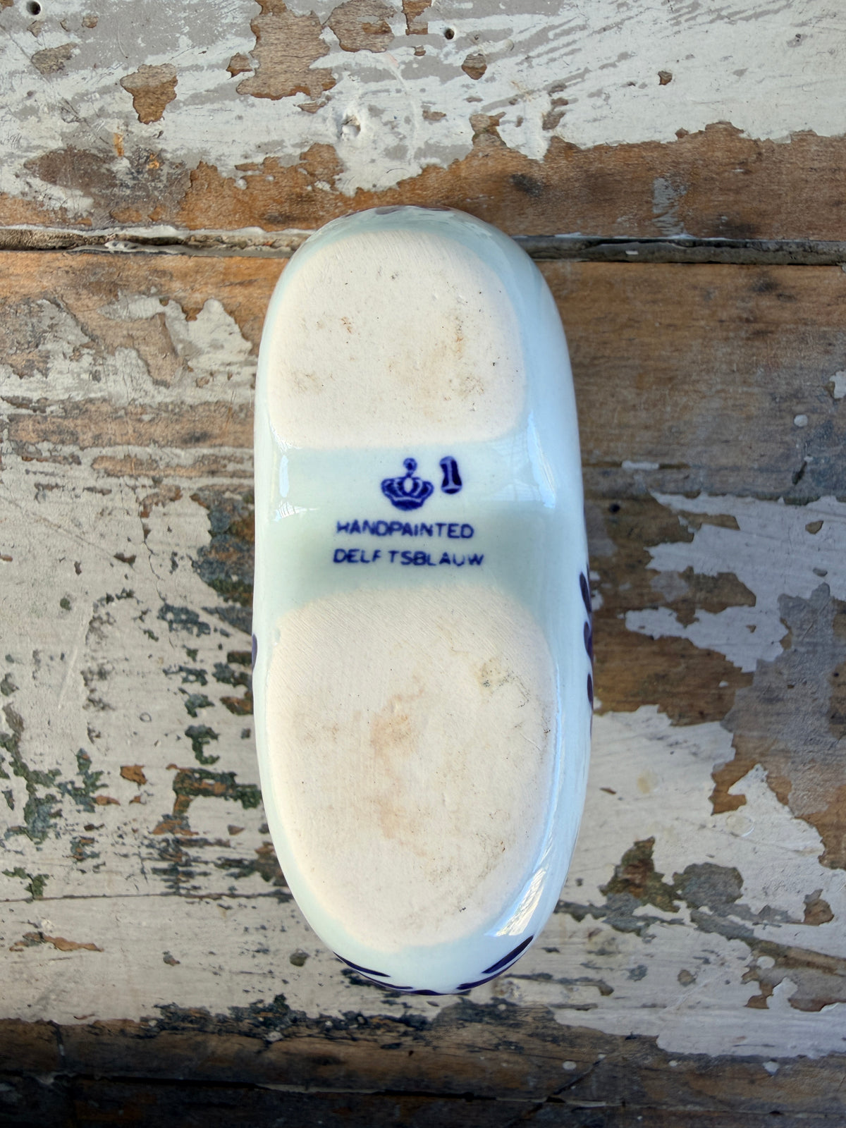 Blue & White Chinoiserie Clogs - sold separately
