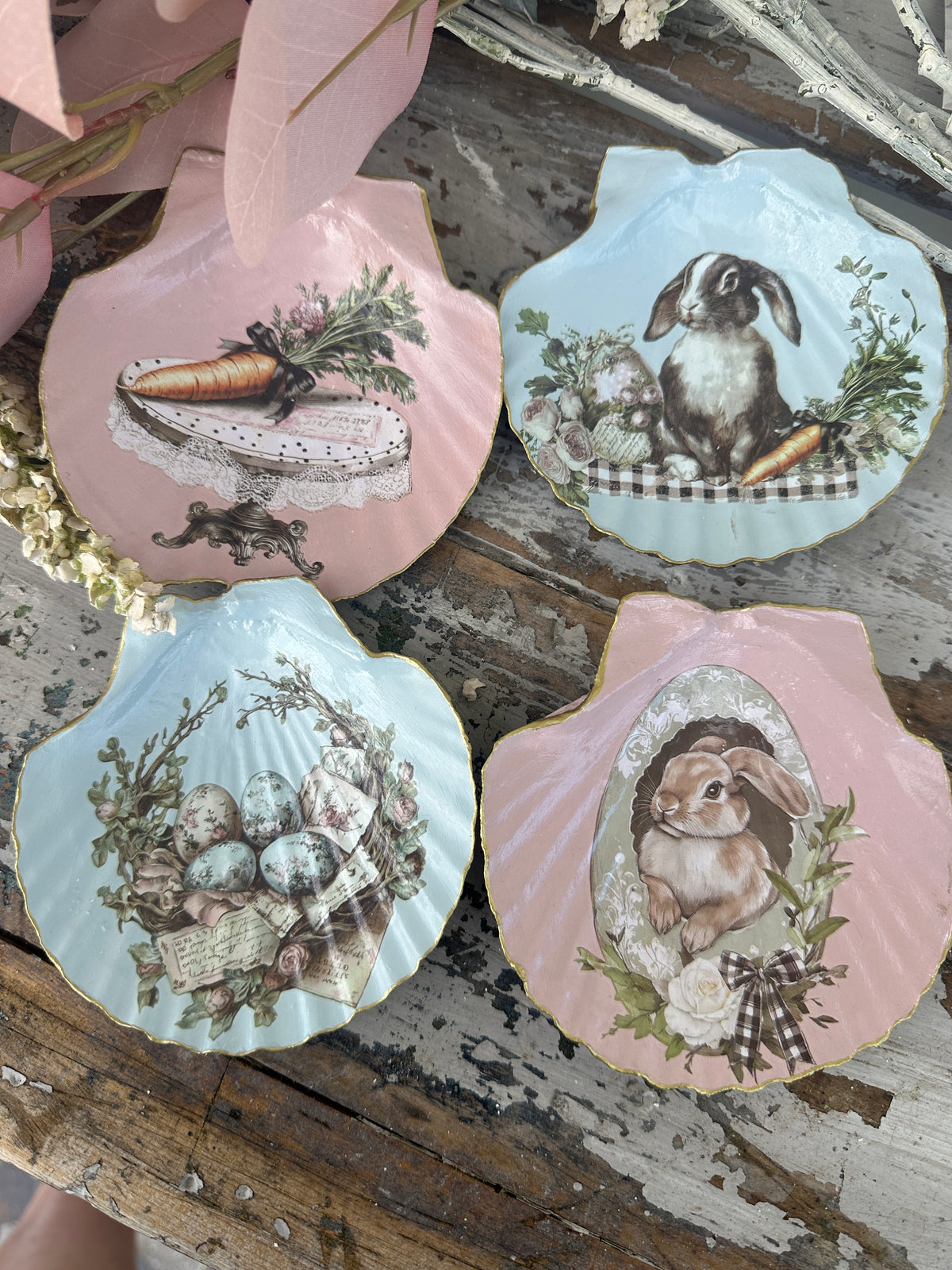 Redesign with Prima transfer middy Garden Whimsy