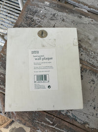 Hand painted Ceramic wall plaque Angelic