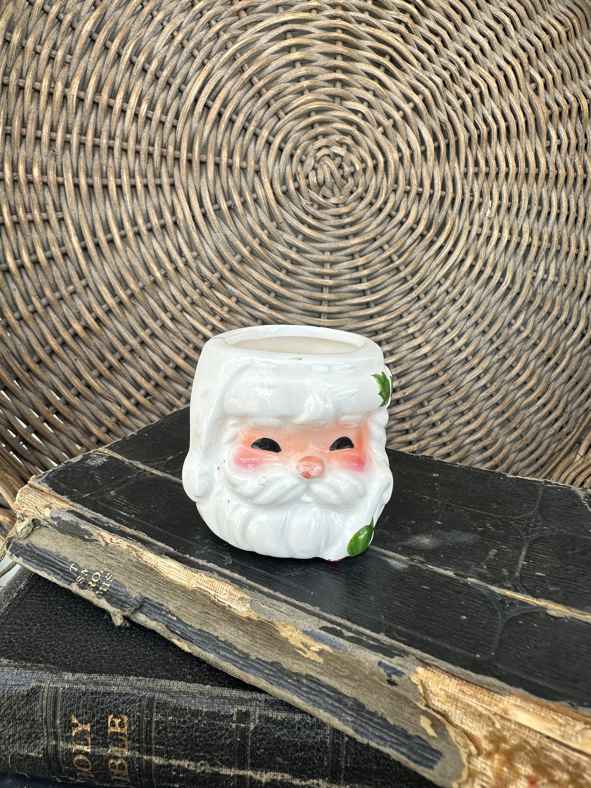 Santa pot small