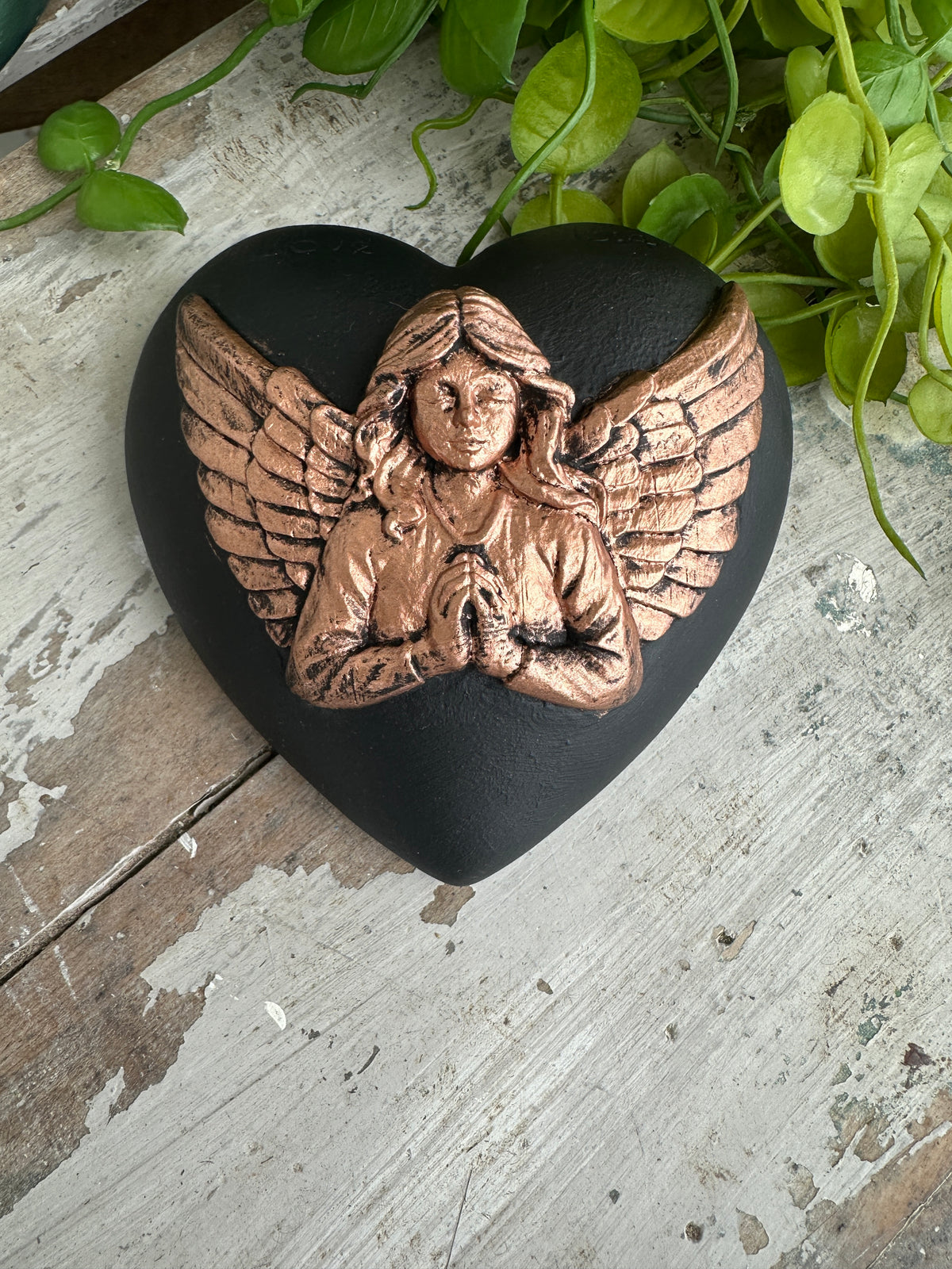 Wall heart Copper Angel