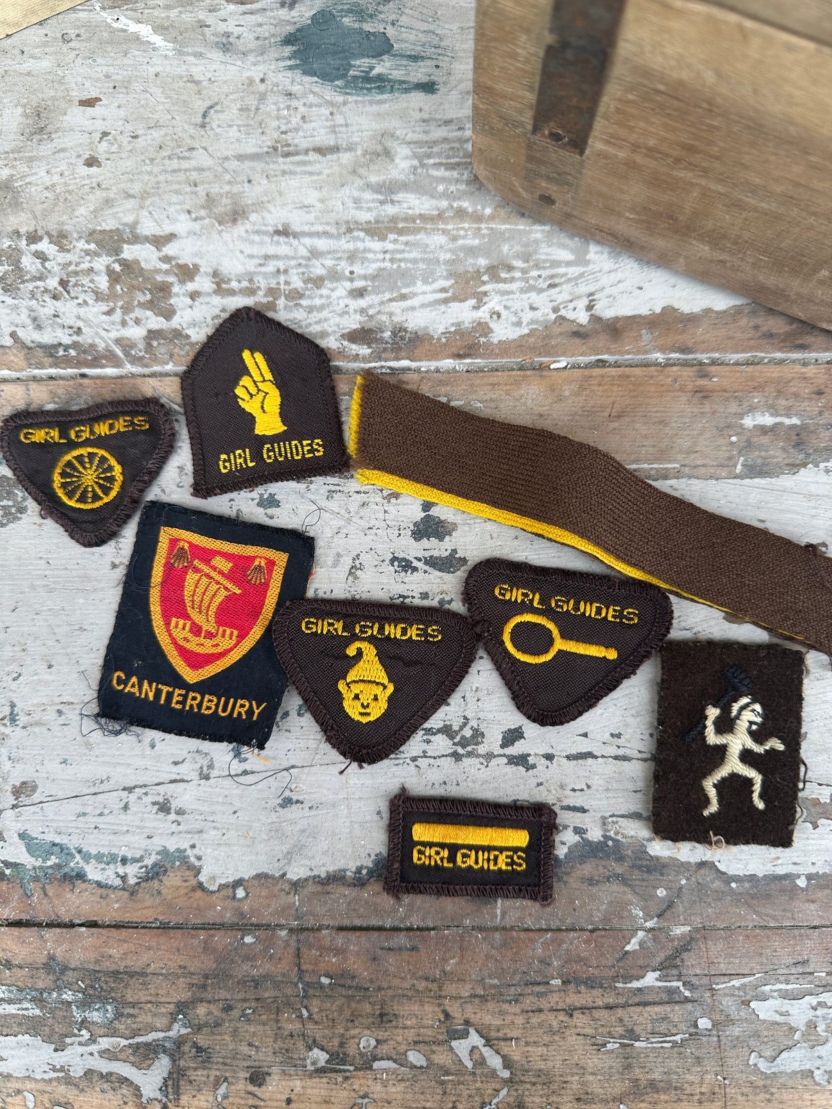 Girl Guide Canterbury Badges