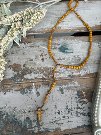 Vintage Rosary Wooden