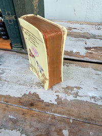 Vintage Book of Common Prayer with plastic cover embellished