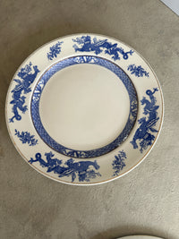 Blue & White plate dinner sized