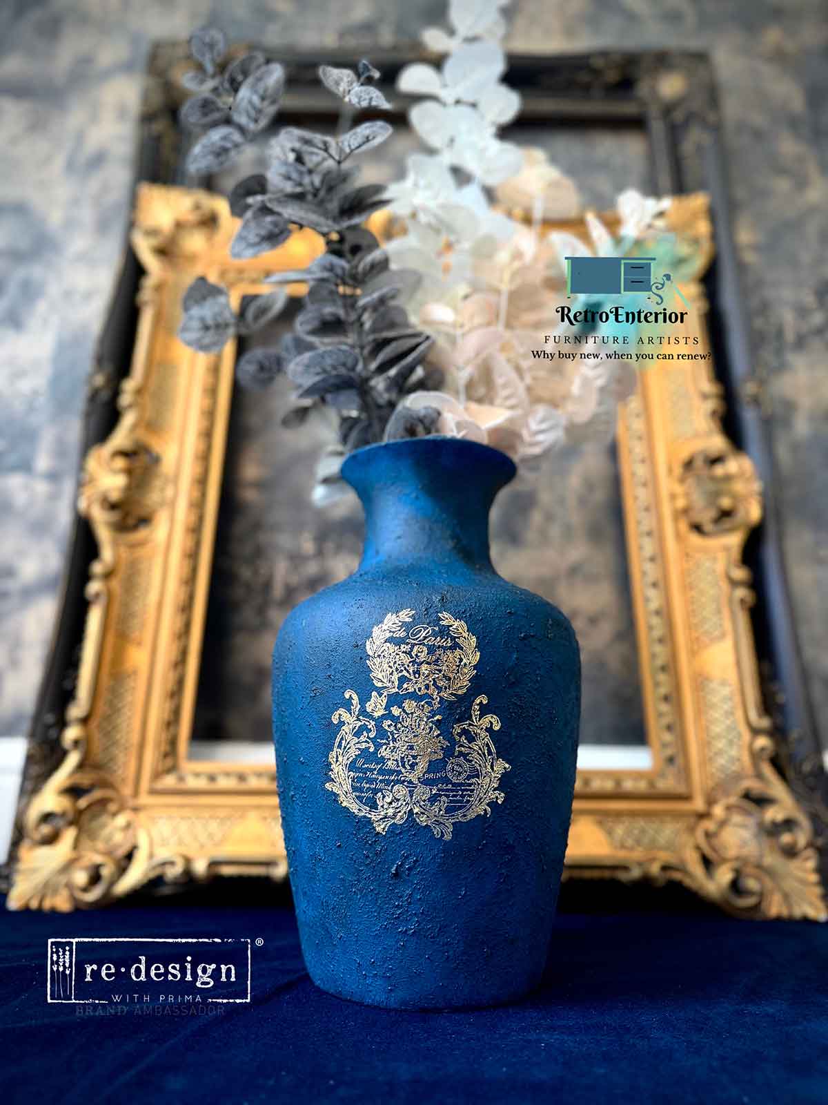 H2O transfer Gilded Memories 2 sheets Redesign with Prima