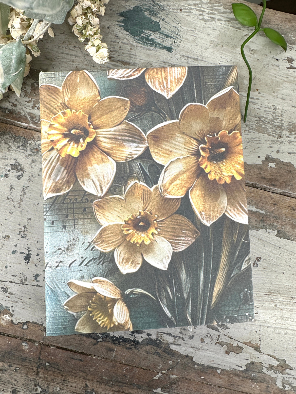 Jotter Pad Daffodil Bunch