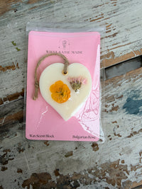 Wax Scent Block hanging Bulgarian Rose