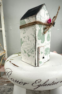 Handmade Houses Green series Bunny print