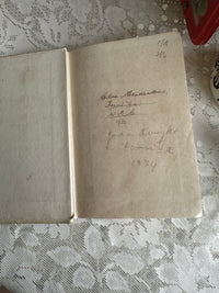 French Lettres de mon Moulin Vintage Book cream small