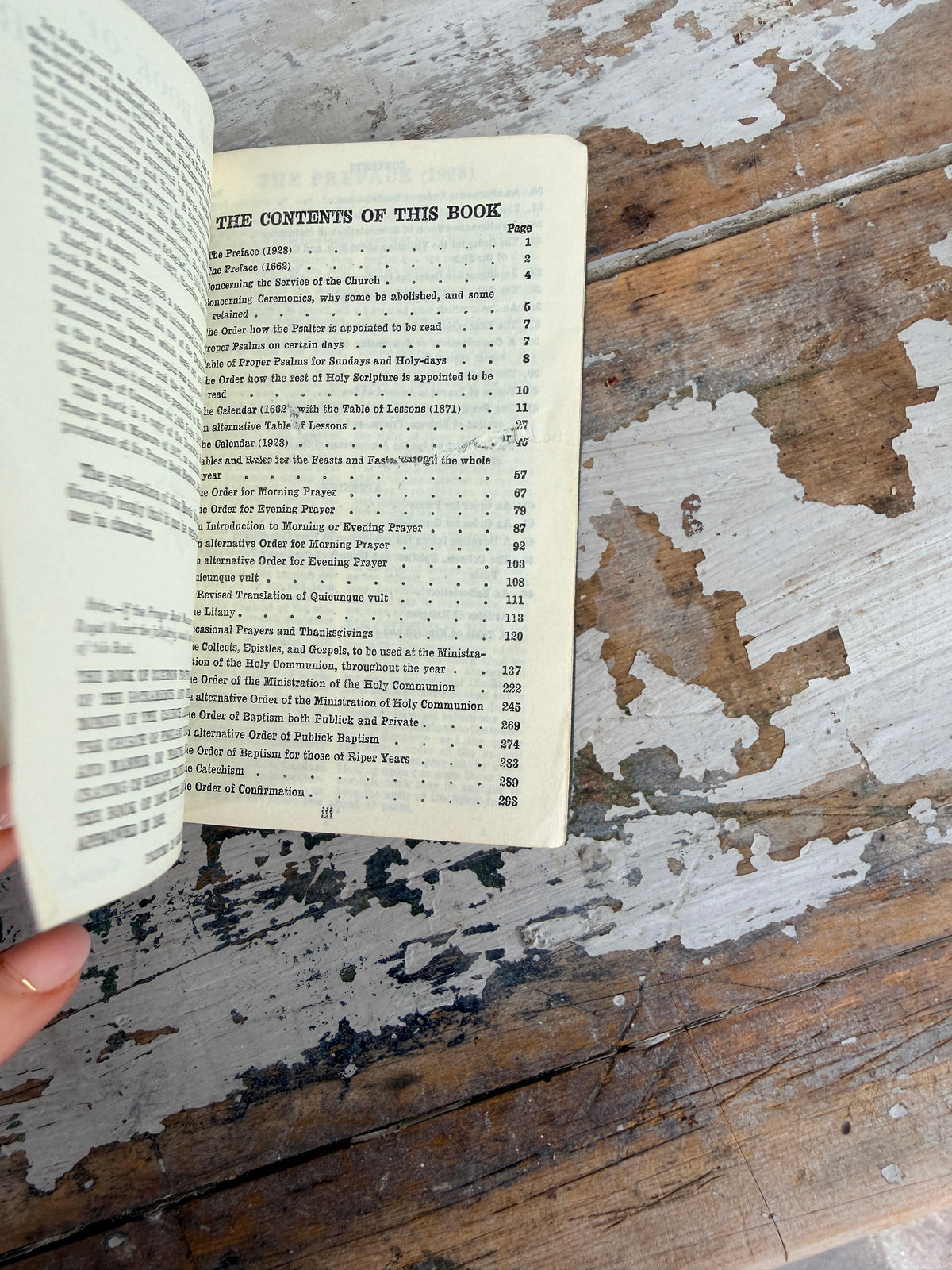 The Prayer book as proposed in 1928 Vintage small Black book