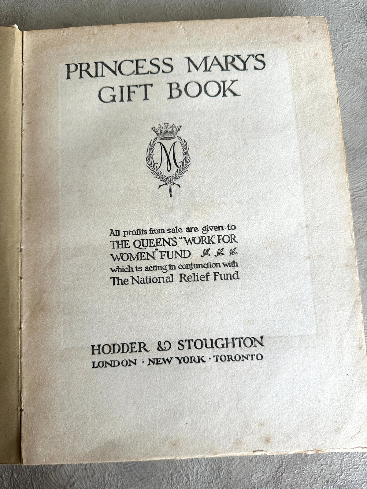 Princess Mary's Gift Book