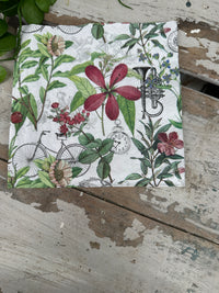Fantastic Instrument World Napkin for Decoupage