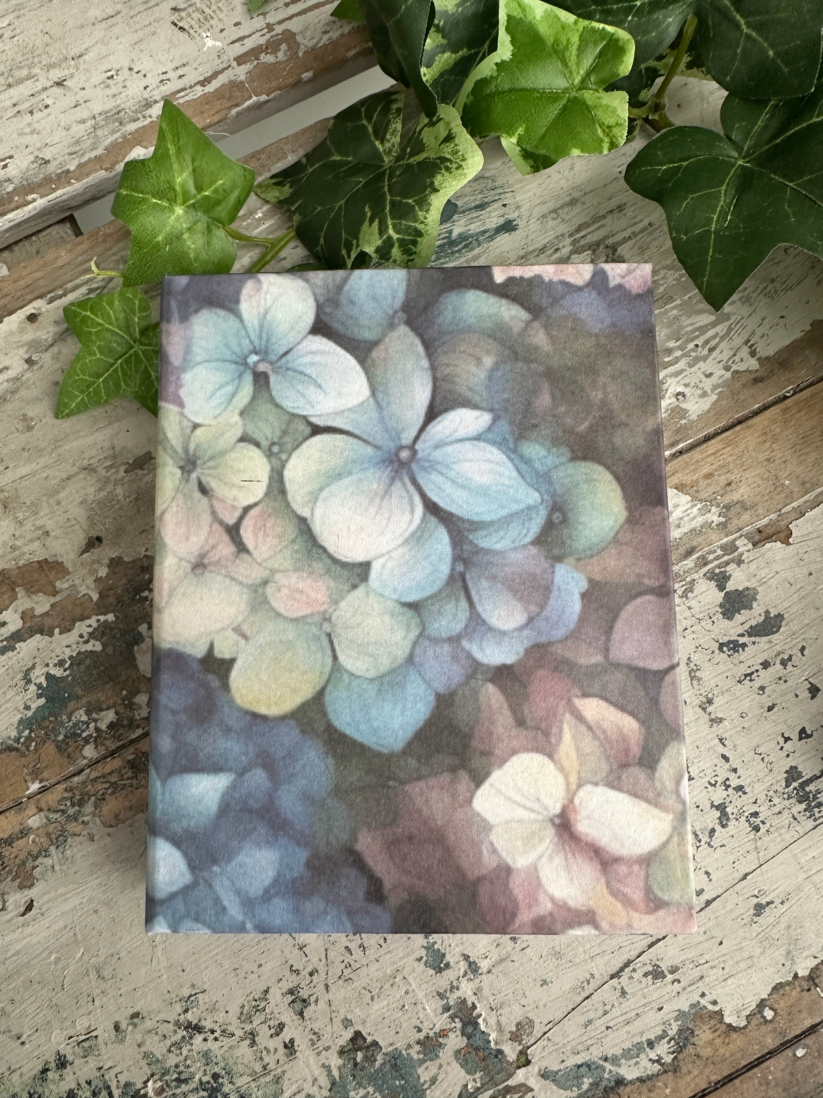 Jotter Pad Hydrangea Colours