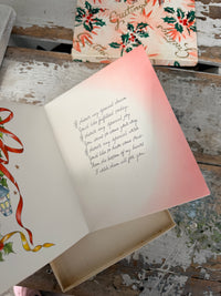 Vintage Christmas Card in box - choose your design
