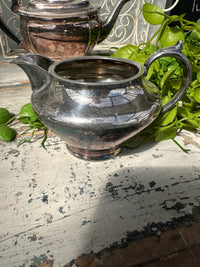 Silver milk jug EPBM English