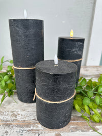 LED Flameless candle Black