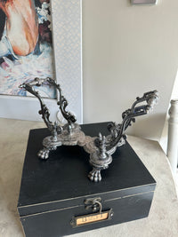 Silver Metal stand