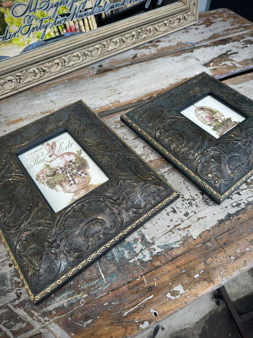 Ornate Framed Eggs artwork