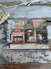 French Shop Scenes place mats sold individually