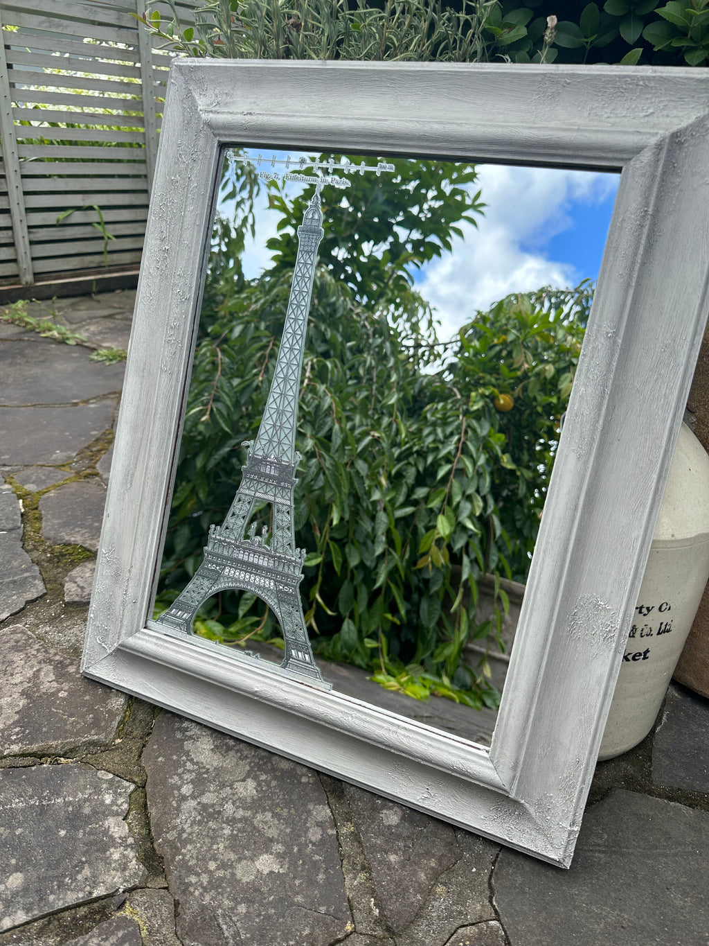 Imperial Linen French look mirror