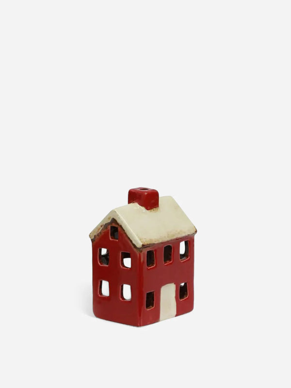 Alsace Petite Tea Light Chalet Red Cream ya0088 French country collections
