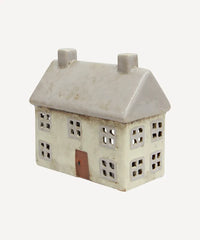 French Country Alsace Tea Light Cottage Light Grey