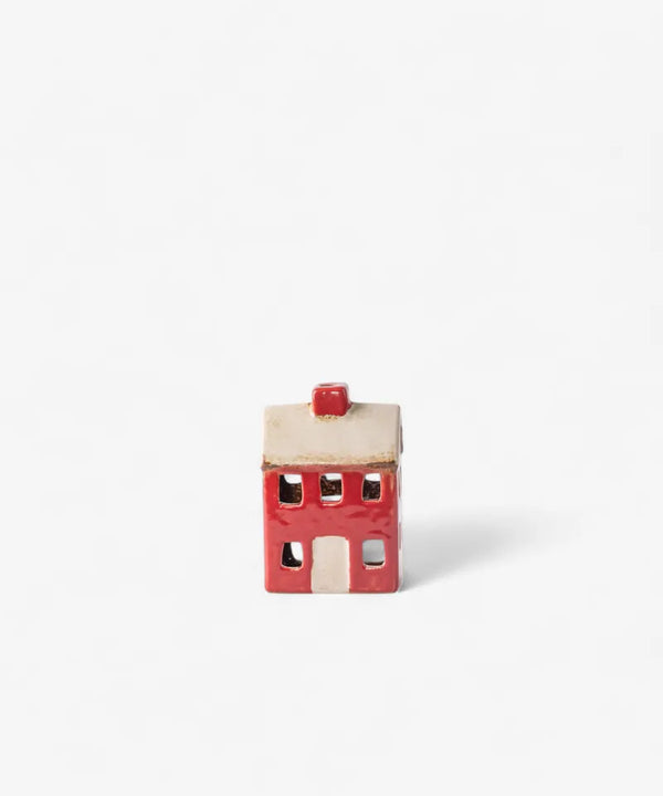 Alsace Petite Tea Light Chalet Red Cream ya0088 French country collections