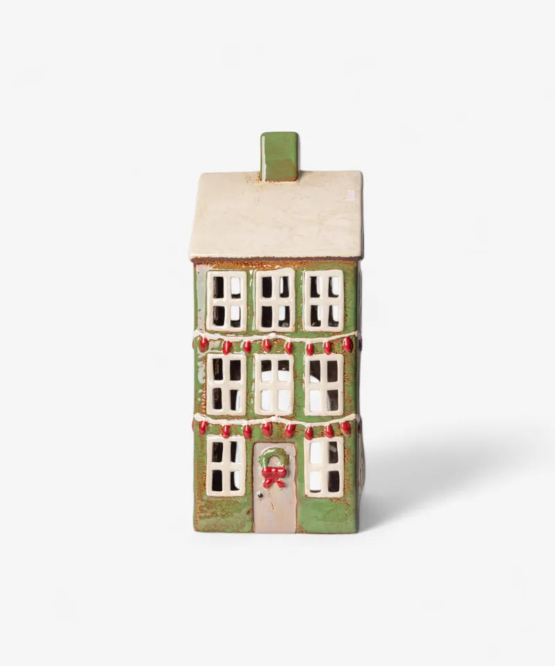 Alsace Tea Light Grande Chalet Christmas Green
Stock Code: YA0059